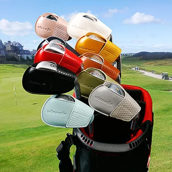 10Colors Двуслоен материал Защитен капак за голф желязо Drive Universal Ourdoor Sport Golf Iron Ball Head Cover Set Изображение