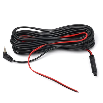 10m Черен удължителен кабел за кола DVR Backup Камера за задно виждане 5Pin кабел Тел Отлична температурна устойчивост Изображение