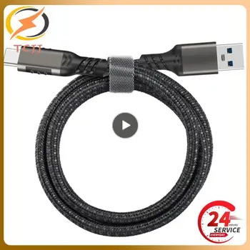 1PCS C 3.2 Gen 2 Type C към USB C кабел 20Gbps 4K@60HZ видео VR кабел за данни 5A 100W PD бързо зареждане за лаптоп Macbook iPad Изображение