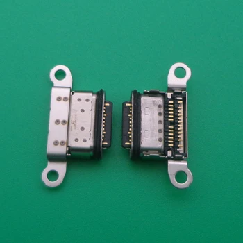 1pcs За ZTE Axon 9 Pro A2019 USB порт за зареждане Plug Plug Micro Jack Socket Dock Repair Part Изображение
