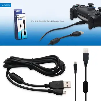2 в 1 захранващ USB кабел за данни Кабел за прехвърляне на кабел за контролер Изображение