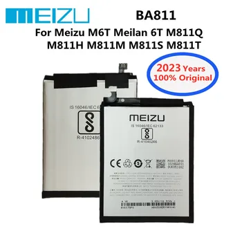 2023 години нова оригинална батерия MEI ZU BA811 за Meizu M6T Meilan 6T M811Q M811H M811M M811S M811T телефонна батерия Bateria Изображение