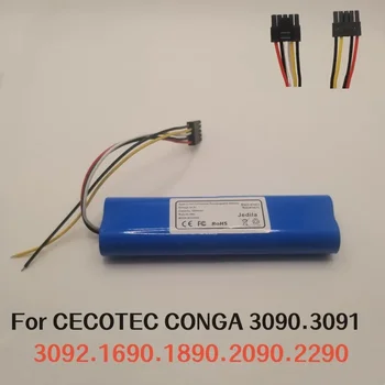 3500mAh за CECOTEC CONGA 3090 3091 3092 1690 1890 2090 2290 Батерия за метене на робот Изображение
