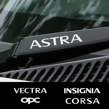 4PCS Auto Window Wiper Decor стикери Автомобилен винил Decal за Opel OPC Astra J H G K Insignia Corsa D B E Mokka Vectra B Аксесоари Изображение