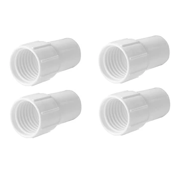 4X Маншети за маркучи за плувен басейн Подмяна на капака на устата - свързваща вакуумна глава, вход за разделител Изображение