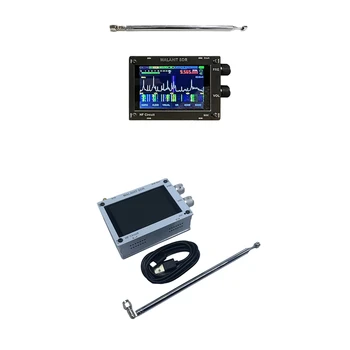 50K-250Mhz 400M-2Ghz SDR Pro малахитов приемник All-Band авиационна лента радиоприемник с 3.5 инчов сензорен екран Изображение