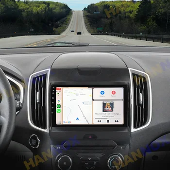 9inch андроид кола радио авто стерео за Ford Ranger T6 2016 2017 2018 2019 2020 2021-2023 навигация GPS DVD мултимедиен плейър Изображение