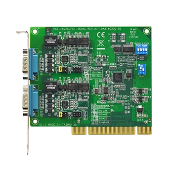 Advantech PCI-1602C 2-портов RS-232/422/485 PCI комуникационна карта Изображение