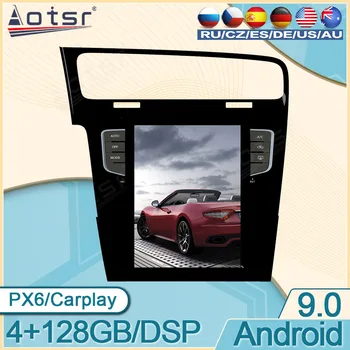 Android 128G Auto DVD 4G LTE мултимедиен плейър за Volkswagen VW GOLF 7 2014 - 2018 Автомобилно радио Tesla GPS навигация стерео 2Din Изображение