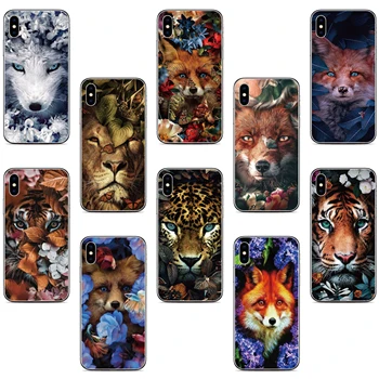 Animal Tiger Fox Калъф за телефон за OnePlus 11 10T 10 Pro 9 8 7 8T 11R Ace 2V Nord CE 2 3 N300 N200 N100 N10 N20 SE 9R 2T 5G капак Изображение