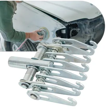 Auto Car Body 8 Finger Dent Repair Puller Claw Hook Hook For Slide Hammer Tool M16 Unique Spring Design Auto Repair Tools Изображение