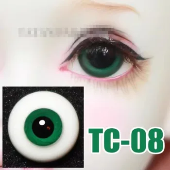 Bjd кукла очи зелен пластове зърно стъкло очна ябълка 1/4 1/3 SD.18mm безплатна кутия кукла аксесоари GA56 Изображение