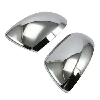 Car ABS Chrome Side Rearview Mirror Cover Back Mirror Cap за Mercedes Benz Vito 2017+ Изображение