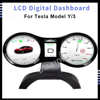 Car LCD цифрово табло за Tesla Model 3 / Модел Y Head-up дисплей панел габарити Изображение