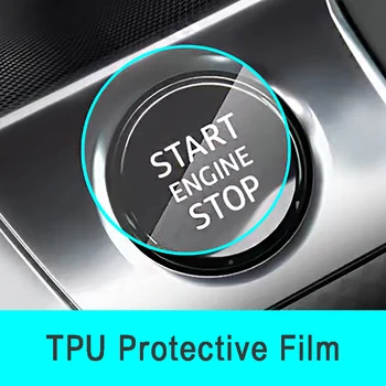 Car Start Stop Button Стикер за защитно фолио за BMW 530d 130i 330e M235i 520d 518d 428i Compact Изображение