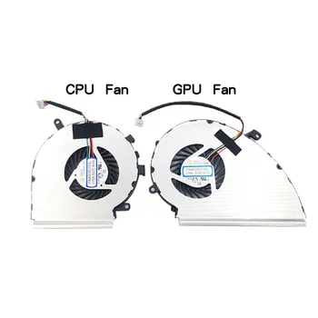 CPU+GPU Резервен вентилатор за охлаждане за MSI GE72VR GP72VR GL72VR MS-179B вентилатор за лаптоп Изображение