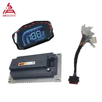 EM200-2sp CAN контролер с голям радиатор с регулируема DKD LIN CAN-BUS комуникация по избор LCD скоростомер Изображение