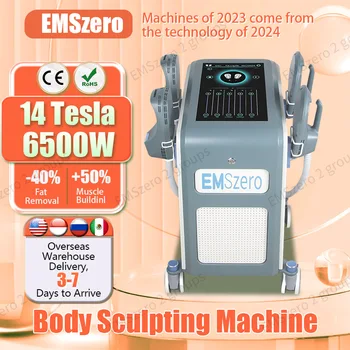 EMSZERO RF EMS машина за скулптуриране на тяло 6500W 4 бр. Nova с подложки за стимулиране на таза по избор електромагнитно отслабване Emsslim Neo Изображение