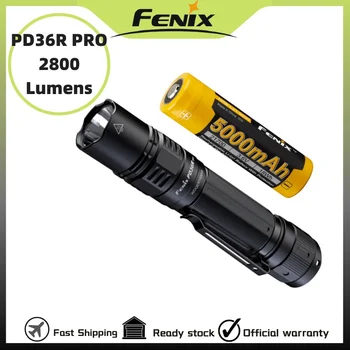Fenix PD36R PRO акумулаторно тактическо фенерче 2800Lumens включва 5000mAh батерия Изображение