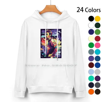 Gabriel Batistuta Pure Cotton Hoodie Sweater 24 цвята Gabriel Batistuta Италия Футбол Футбол Спорт Trending Bestseller Изображение