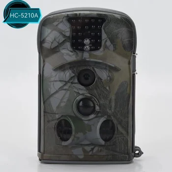 HC-5210A пътека камера нощно виждане фото видео наблюдение диви животни открит лов камера 1080P IP66 водоустойчив фотокапани Изображение