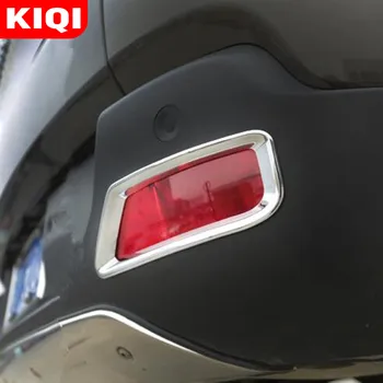 KIQI 2Pcs/Set Back капак за фарове за мъгла за Peugeot 3008 2013 2014 2015 Аксесоари ABS хром задни фарове за мъгла Обхваща стикер за подстригване Изображение