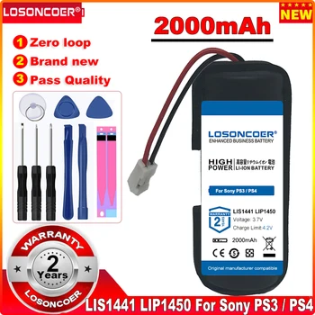 LIS1441 LIP1450 2000mAh батерия за Sony PS3 Move PS4 PlayStation Move контролер за движение дясна ръка CECH-ZCM1E батерии Изображение