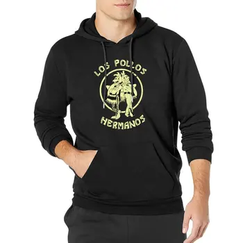 Los Pollos Hermanos Streetwear Hoodies Winter Animal Funny Animal Pullover Hoodie Men Oversized Casual Design Cotton Sweatshirts Изображение