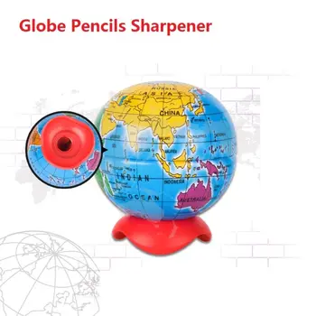 New Globe острилка за моливи Сладко дете острилка Ученици от началното училище Сладки училищни пособия Изображение