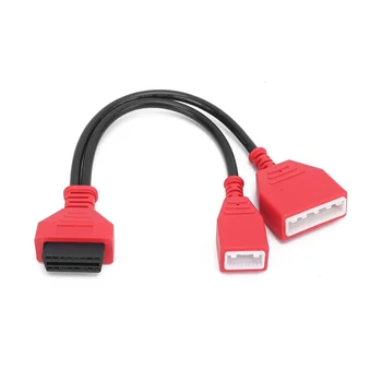 OBD2 диагностичен конекторен кабел, 16+32 OBDII шлюз адаптер Замяна на инструмент за диагностика на автомобили за Nissan Sylphy Sentra Изображение