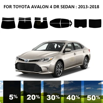 Precut нанокерамика кола UV прозорец оттенък комплект автомобилни прозорец филм за TOYOTA AVALON 4 DR SEDAN 2013-2018 Изображение