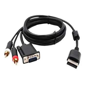 RISE-VGA кабел за SEGA Dreamcast High Definition Game Console HD адаптерен кабел Изображение