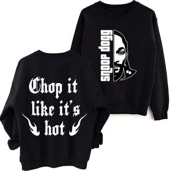 Snoop Dogg Drop It Likes It's Hot Sweatshirt Harajuku Hip Hop Oversized Hoodie Fans Gift Изображение