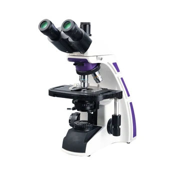 SY-B129T Гореща продажба Професионален бинокулярен LCD дисплей цифров видео микроскоп за лаборатория Изображение