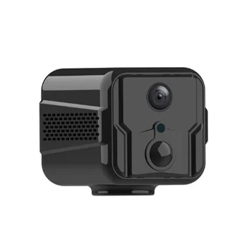 T9 4G безжична мини камера 2-начин аудио дистанционно наблюдение на мрежата 1080P IP камера за нощно виждане видеокамера (B) Изображение