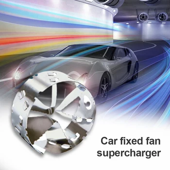 TopSpeed Car Turbocharger адаптер Всмукване на въздух Газ Fuel Saver Fan Модифициран ускорител Турбина Всмукателен Fuel Saver Изображение