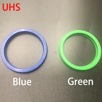 UHS 115 * 130 * 9 115x130x9 120 * 135 * 9 120x135x9 зелен син TPU набразден U / Y устни хидравличен цилиндър бутален прът O пръстен уплътнение масло печат Изображение