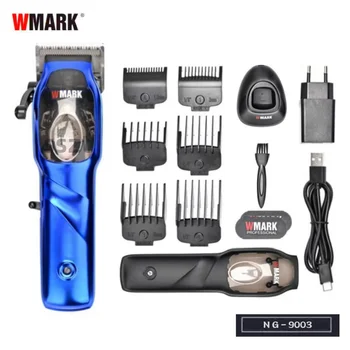 WMARK NG-9003 магически клип петзвездна серия машинка за подстригване професионална машинка за подстригване, мъжки тример за брада, машинка за подстригване Изображение