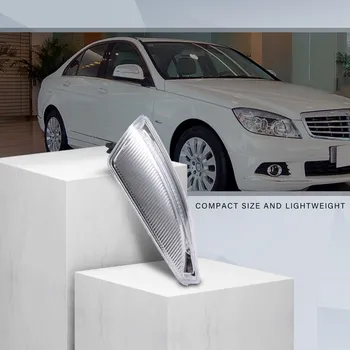 Автомобилен ляв + десен LED огледало за обратно виждане Мигач за Mercedes-Benz Viano VITO W639 W204 S204 A2048200721 A2048200821 Изображение