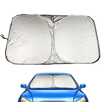  Автомобилен сенник Покритие Автомобилна сенник Предно стъкло Предно стъкло Протектор за козирка Трайна UV защита Предно стъкло за автомобили Изображение