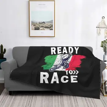 Готов за състезание шампионат одеяло перфектен подарък спортен автомобил фланела страхотно меко хвърляне одеяло за покривка текстил декор Изображение
