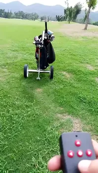 Дистанционно управление Електрическа количка за голф Изображение