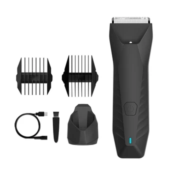 Електрически тример за коса Бръснач за тяло Самобръсначка за брада LED самобръсначка за мъже Машинка за подстригване Изображение