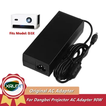 За Dangbei D3X DBD3X проектор захранване 19V 4.74A 90W превключване AC захранващ адаптер зарядно HKA09019047-6D Изображение