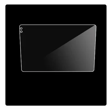 за Junsun V1 9 10.1 инчов автомобил Радио стерео DVD GPS докосване пълен LCD екран кола закалено стъкло защитен филм кола стикер Изображение