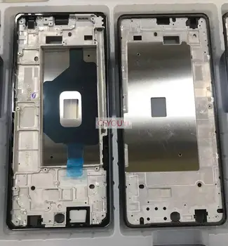 За LG G30 средна рамка рамка рамка плоча подкрепа корпус подмяна част - черно/синьо/сребро Изображение