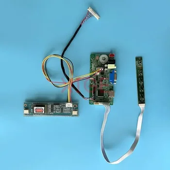 За LTN160AT04 LM156WH1-TLE1 матричен контролер драйвер борда HDMI-съвместим VGA 1366 * 768 DIY комплект LVDS 30-пинов 2CCFL LCD дисплей Изображение