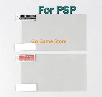 За PSP 1000 2000 3000 Прозрачен прозрачен екран протектор Cover Чисто защитно фолио без опаковка Изображение