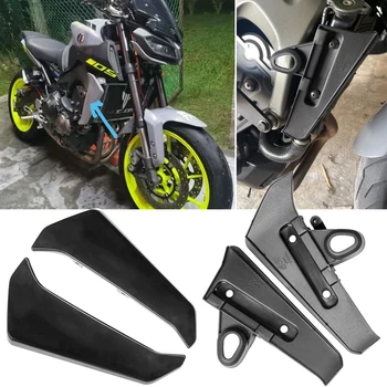 За Yamaha MT09 радиатор страничен панел протектор капак охрана обтекател мотоциклет аксесоари MT-09 MT 09 2017 2018 2019 2020 Unpaint Изображение
