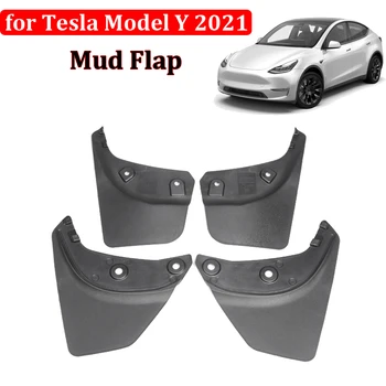 Калници Калници Клапи за Tesla Модел Y 2023 Оригинални аксесоари за модификация Калник Диви калници Факли Външни калници Изображение